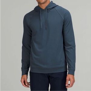 Lululemon Athletica City Sweat Pullover Hoodie  Men’s Size Large Iron Blue EUC
